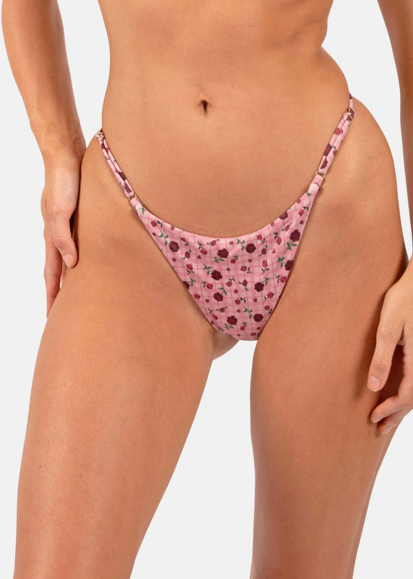 Giselle Micro Thong Bikini Bottom | Rosie Posie - MICICCA