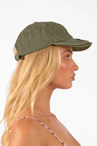 Double Decker Brim Accent Dad Cap | Khaki - MICICCA
