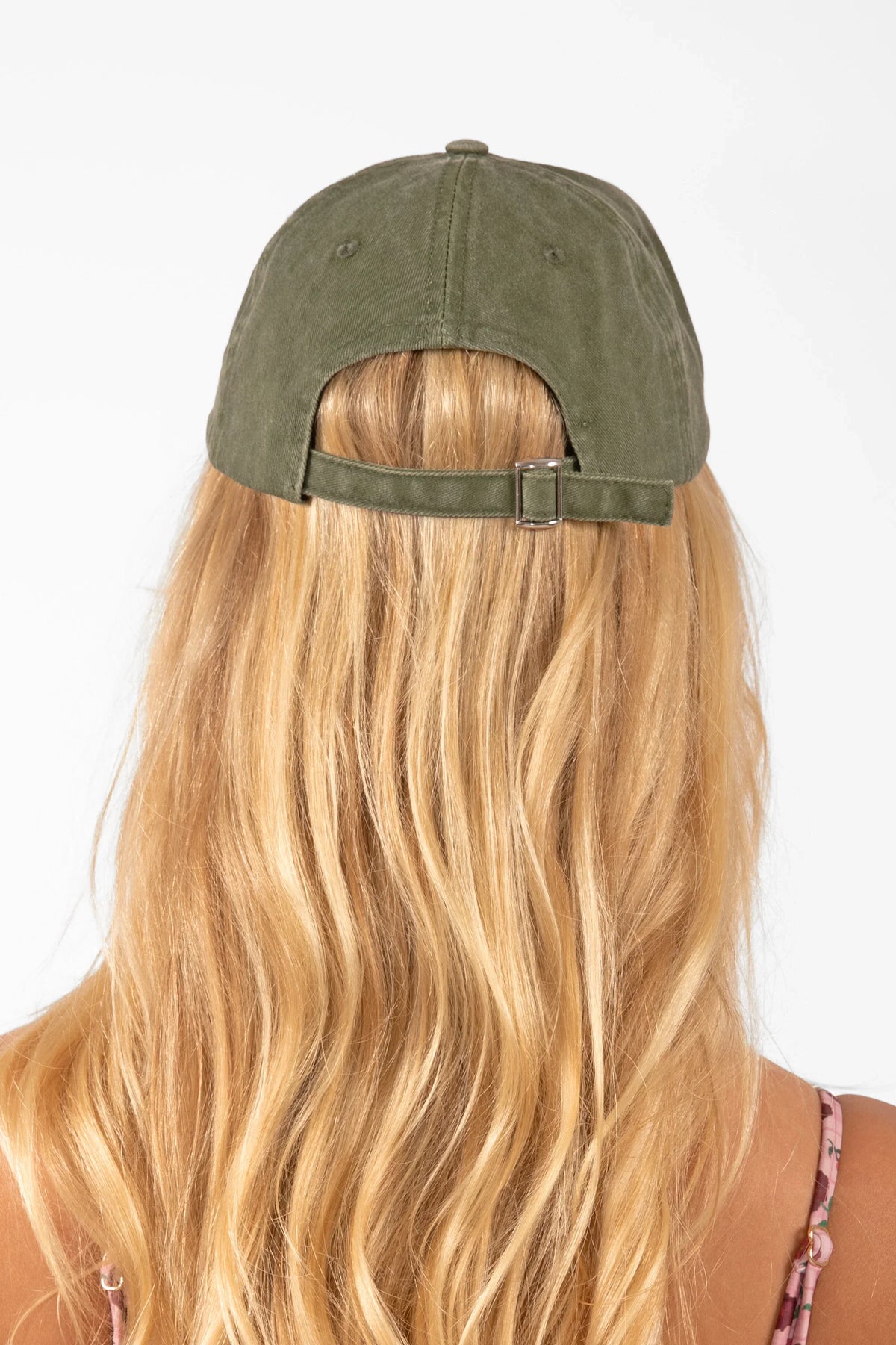 Double Decker Brim Accent Dad Cap | Khaki - MICICCA