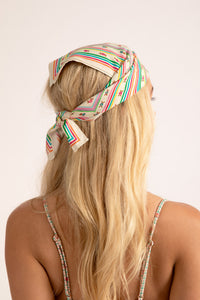 Floral Bandit Bandana | Rainbow