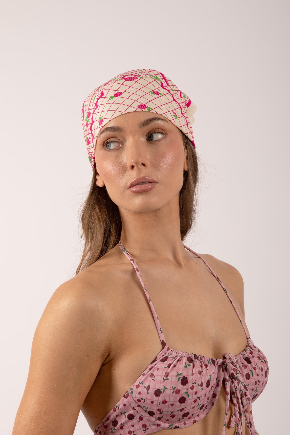 Rosè All Day Bandana | Bubblegum