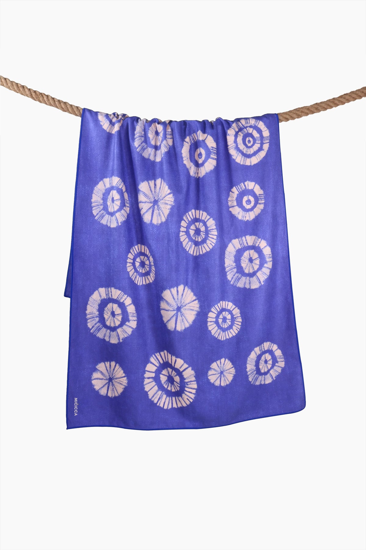 Sand Free Towel | Shibori | Indigo - MICICCA