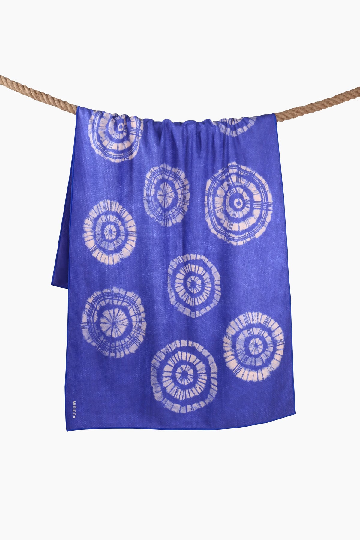Sand Free Towel | Shibori | Indigo - MICICCA