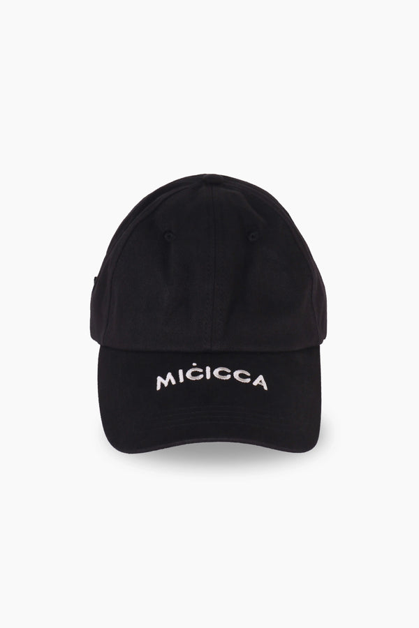 Brim Accent Dad Cap | Black - MICICCA