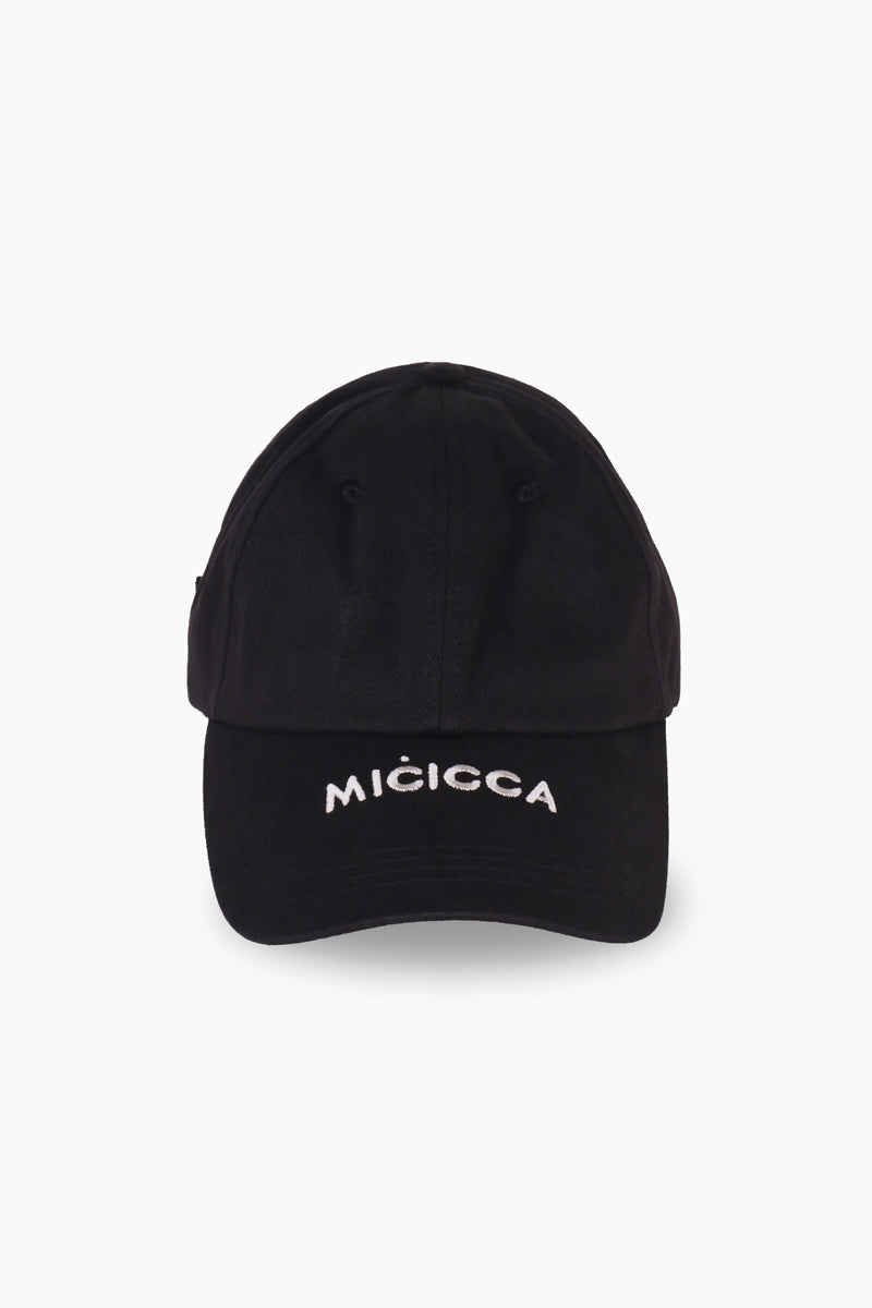 Brim Accent Dad Cap | Black - MICICCA