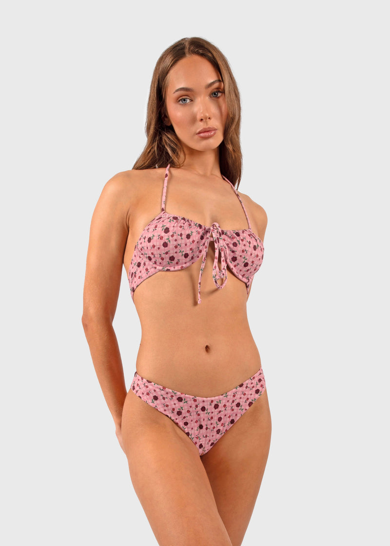 Audrey Halter Bikini Top | Rosie Posie