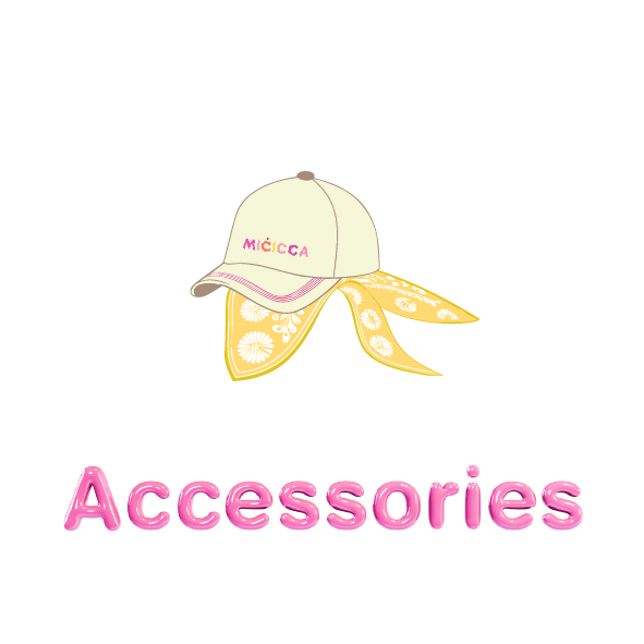 A stylish hat with the word accessories embroidered on it.