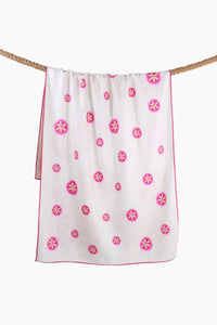Sand Free Towel | Cherry Embers | Cream - MICICCA