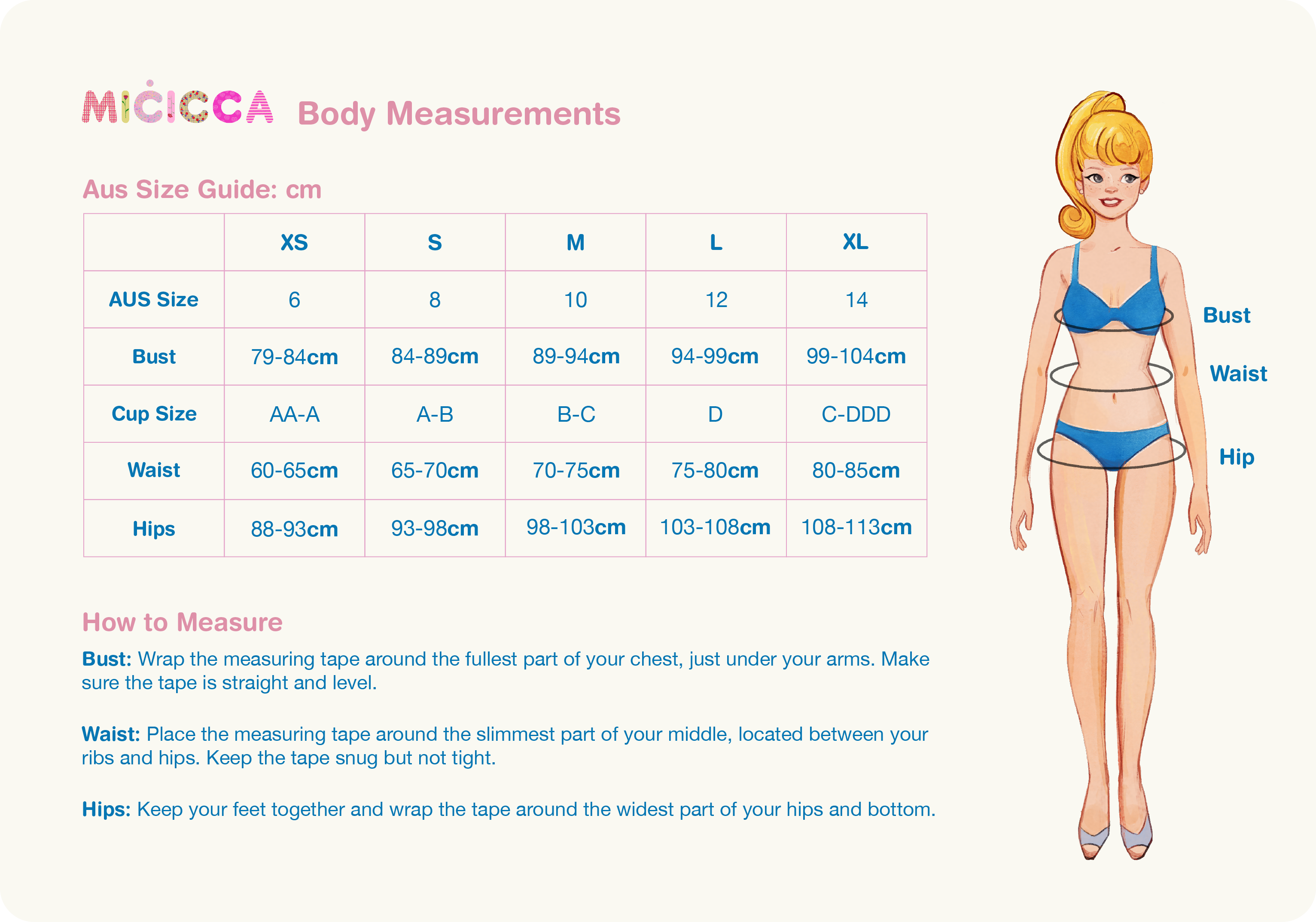 CM Size Chart