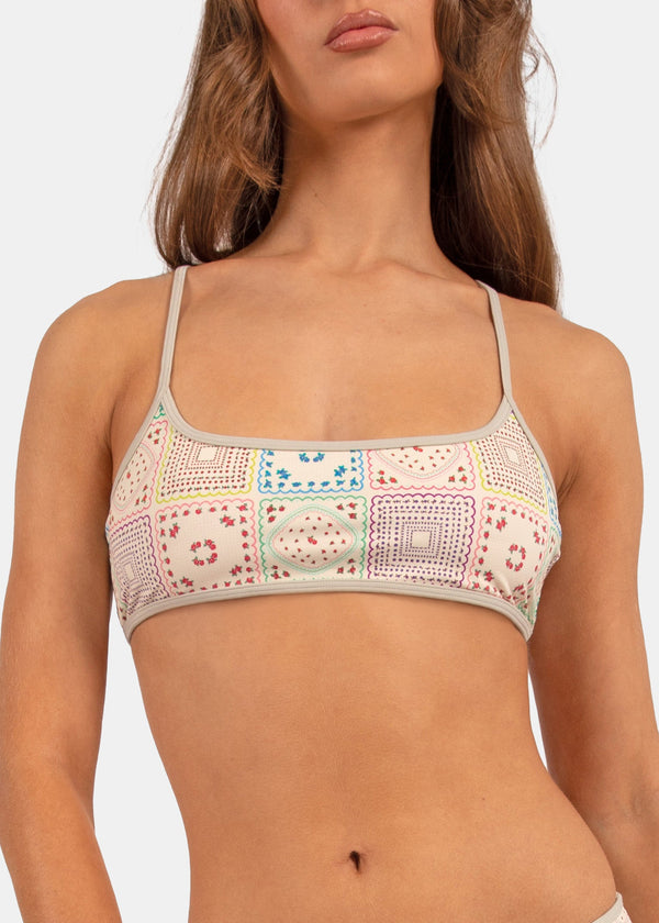 Serena Bralette Bikini Top | Cottagecore - MICICCA
